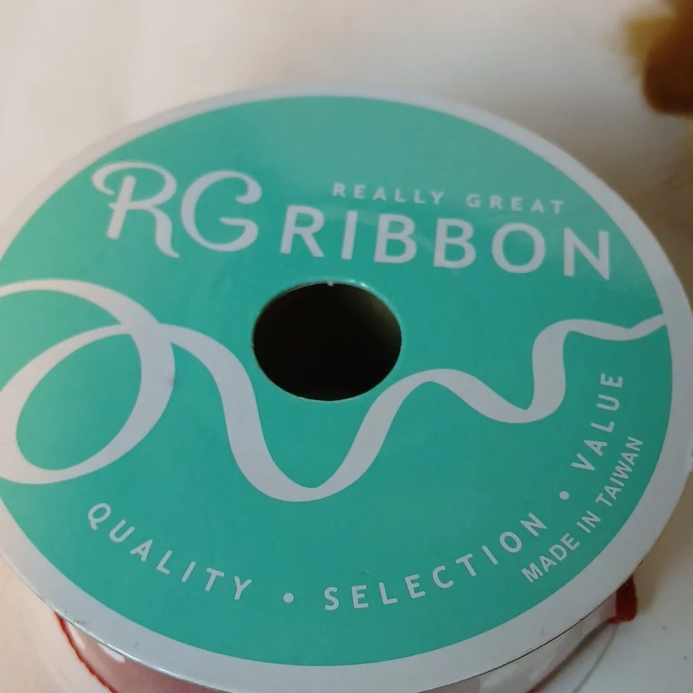 Red Polka Dot Ribbon - Picture 2 of 6